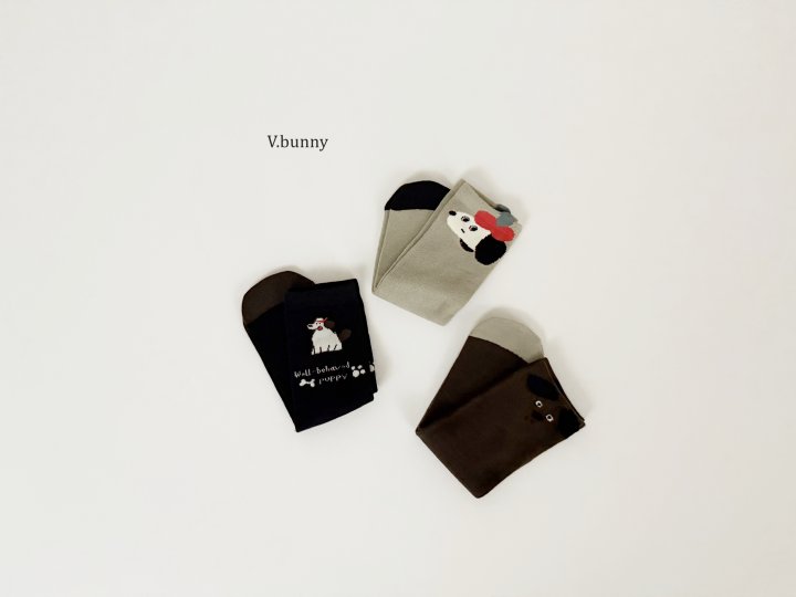 V Bunny - Korean Children Fashion - #toddlerclothing - Apple Cap Socks Set - 3