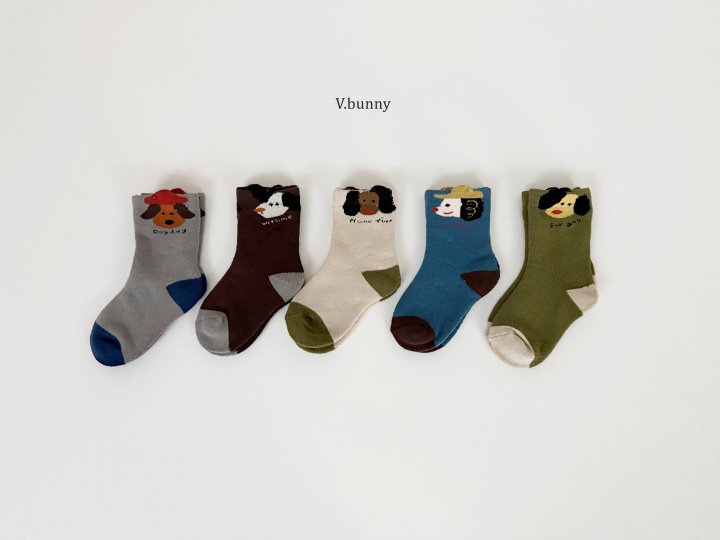 V Bunny - Korean Children Fashion - #toddlerclothing - Opus Socks Set