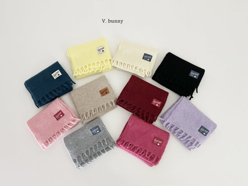 V Bunny - Korean Children Fashion - #toddlerclothing - Tassel Muffler - 10