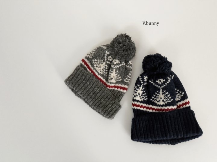 V Bunny - Korean Children Fashion - #toddlerclothing - Tree Beanie - 7