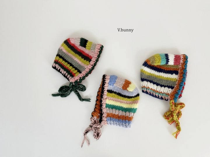 V Bunny - Korean Children Fashion - #toddlerclothing - Rainbow Hat - 2
