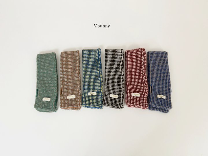 V Bunny - Korean Children Fashion - #toddlerclothing - Tile Muffler