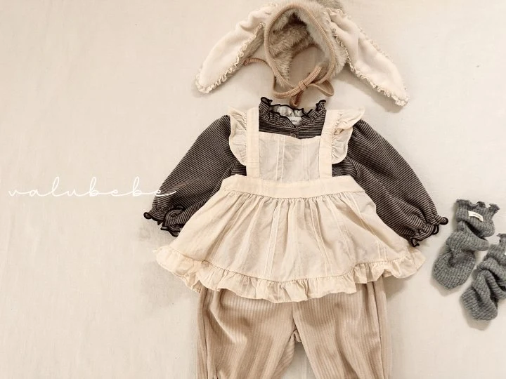 Valu Bebe - Korean Baby Fashion - #babyboutique - Lulu Button Blouse (Bebe) - 8