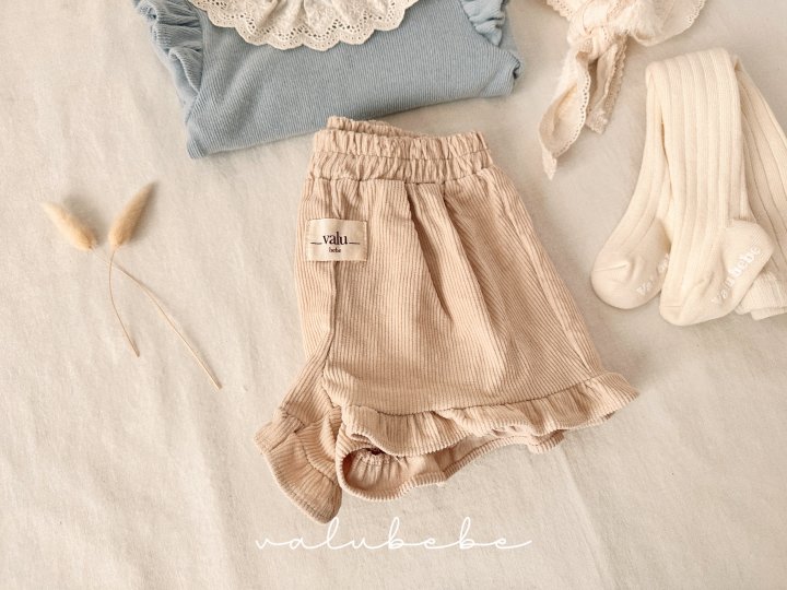Valu Bebe - Korean Baby Fashion - #babyboutique - Frill Half Pants (Bebe) - 8