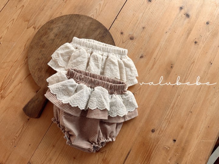 Valu Bebe - Korean Baby Fashion - #babyboutique - Nette Lace Bloomer (Bebe)
