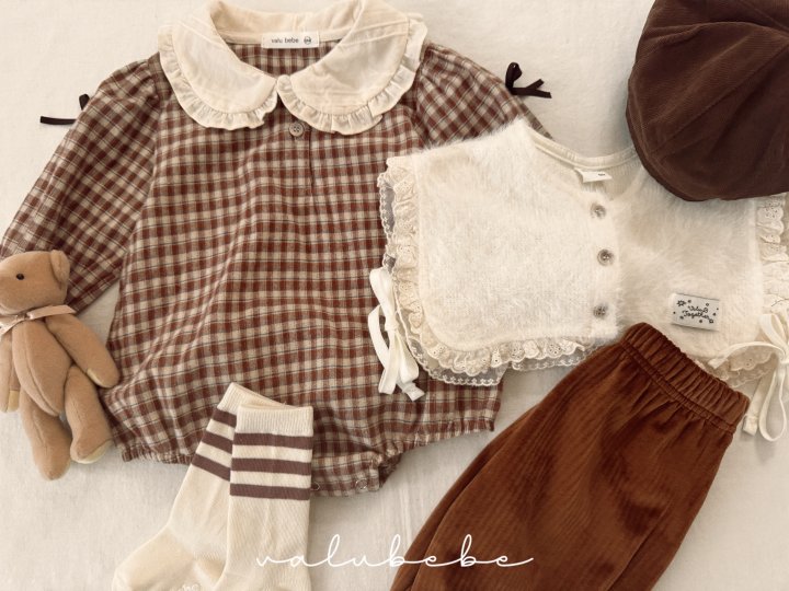 Valu Bebe - Korean Baby Fashion - #babyboutique - Poing Ribbon Cape (Bebe) - 10