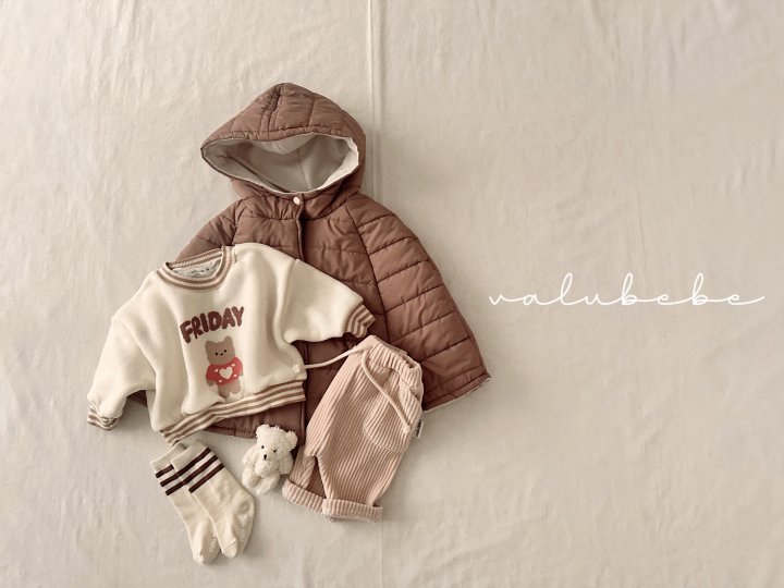 Valu Bebe - Korean Baby Fashion - #babyboutique - Padded Hood Cape (Bebe) - 7
