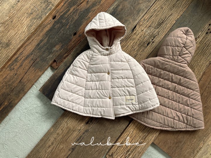 Valu Bebe - Korean Baby Fashion - #babyboutique - Padded Hood Cape (Bebe) - 8