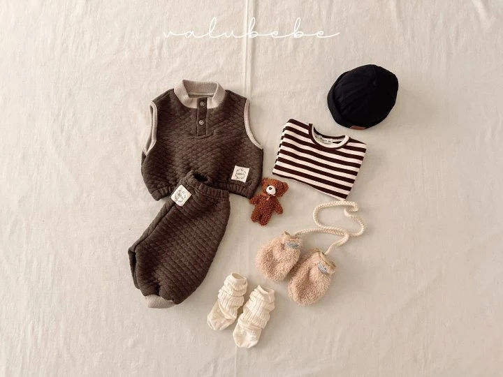 Valu Bebe - Korean Baby Fashion - #onlinebabyshop - Totoro Quilted Pants (Bebe) - 4