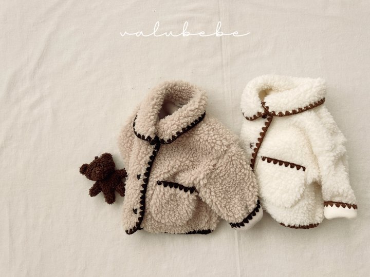 Valu Bebe - Korean Baby Fashion - #babyboutique - Ava Mellow Fleece Jacket (Bebe) - 2