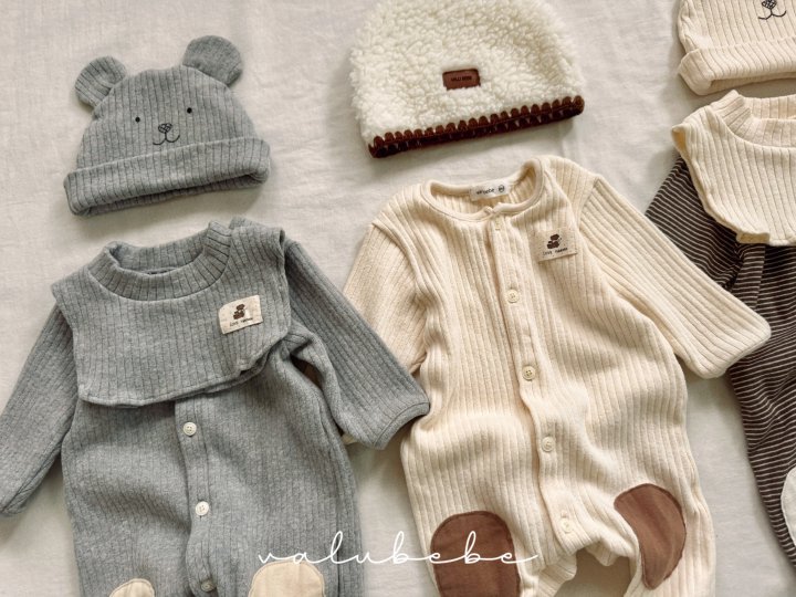 Valu Bebe - Korean Baby Fashion - #babyboutique - Mini Bear Beanie (Bebe) - 12