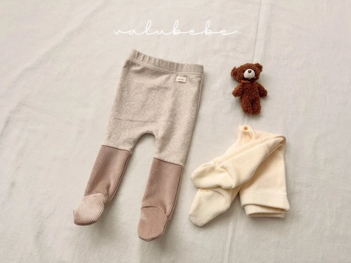 Valu Bebe - Korean Baby Fashion - #babyboutique - Holic Footed Leggings (Bebe) - 7