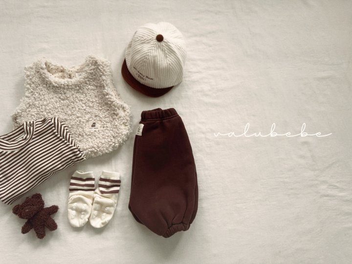 Valu Bebe - Korean Baby Fashion - #onlinebabyshop - Baby Fleece Vest (Bebe) - 4