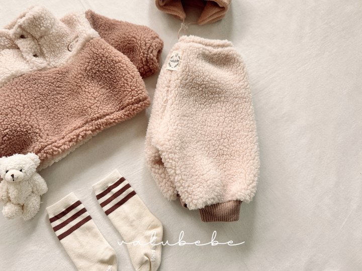 Valu Bebe - Korean Baby Fashion - #babyboutique - Fuzzy Fleece Jogger Pants (Bebe) - 11