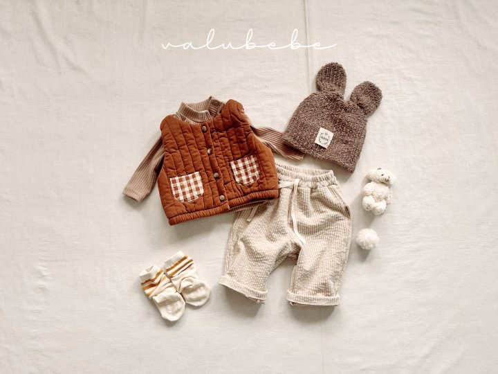 Valu Bebe - Korean Baby Fashion - #smilingbaby - Boucle Bear Beanie 25 (Bebe) - 4