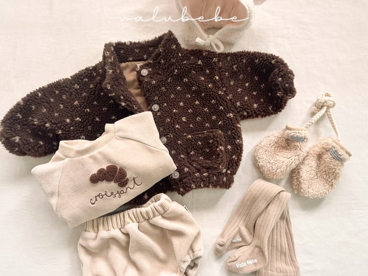 Valu Bebe - Korean Baby Fashion - #babyboutique - Velu Teddy Fleece Beanie (Bebe) - 8