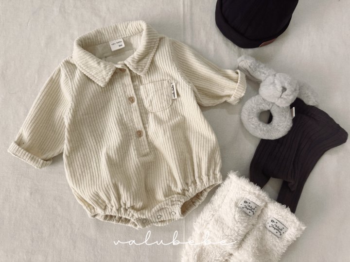 Valu Bebe - Korean Baby Fashion - #babyboutique - Bene Corduroy Suit (Bebe) - 6