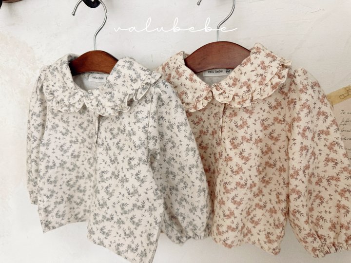 Valu Bebe - Korean Baby Fashion - #babyboutique - Lumi Collar Blouse (Bebe) - 11