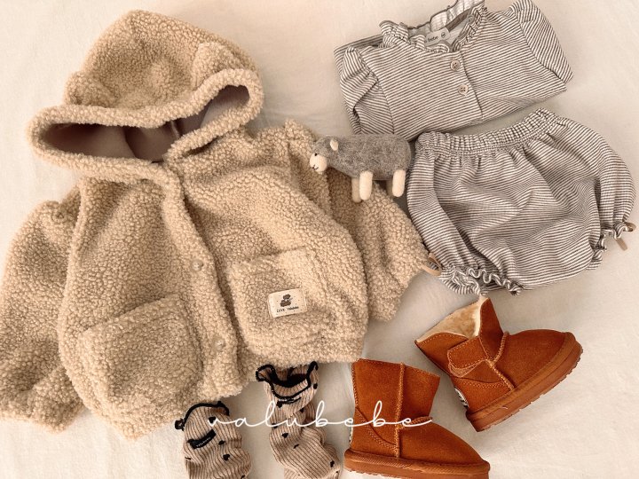 Valu Bebe - Korean Baby Fashion - #babyboutiqueclothing - Lulu Button Blouse (Bebe) - 9