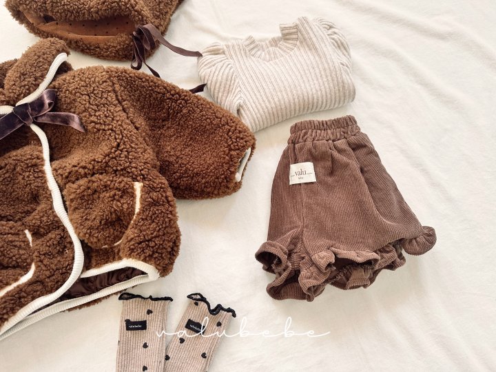 Valu Bebe - Korean Baby Fashion - #babyboutiqueclothing - Frill Half Pants (Bebe) - 9