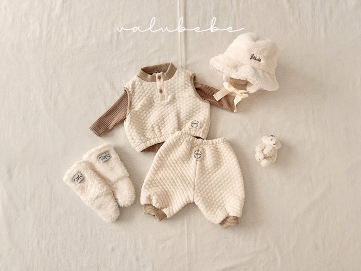 Valu Bebe - Korean Baby Fashion - #babyboutiqueclothing - Totoro Quilted Pants (Bebe) - 6