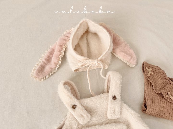 Valu Bebe - Korean Baby Fashion - #babyboutiqueclothing - Bunny Bonnet Hat (Bebe) - 12