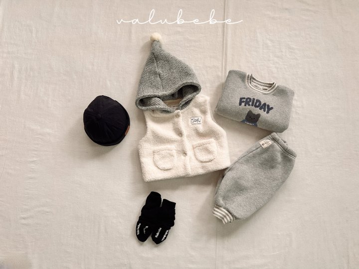 Valu Bebe - Korean Baby Fashion - #babyboutiqueclothing - Round Padded Beanie Cap (Bebe) - 7