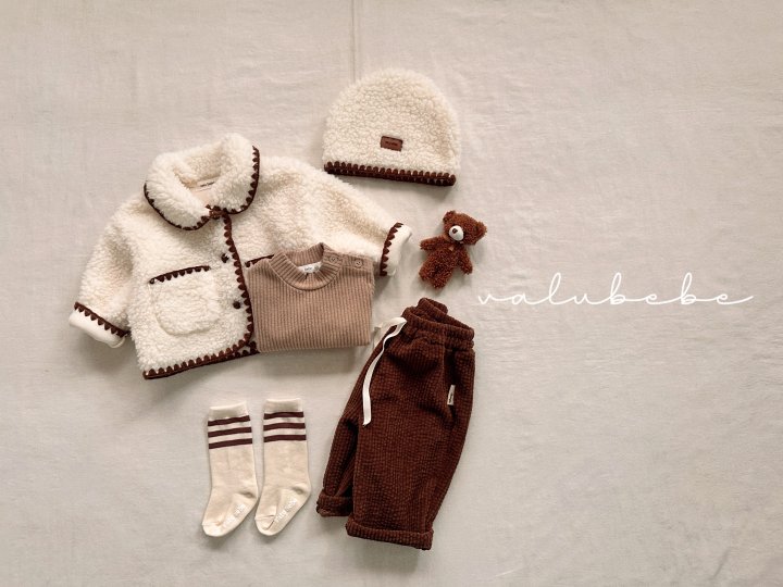 Valu Bebe - Korean Baby Fashion - #babyboutiqueclothing - Ava Mellow Fleece Jacket (Bebe) - 3