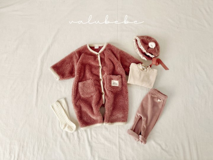 Valu Bebe - Korean Baby Fashion - #babyboutiqueclothing - Baby Fleece Bonnet Hat (Bebe) - 8