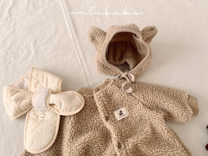 Valu Bebe - Korean Baby Fashion - #babyboutiqueclothing - Velu Teddy Fleece Beanie (Bebe) - 10