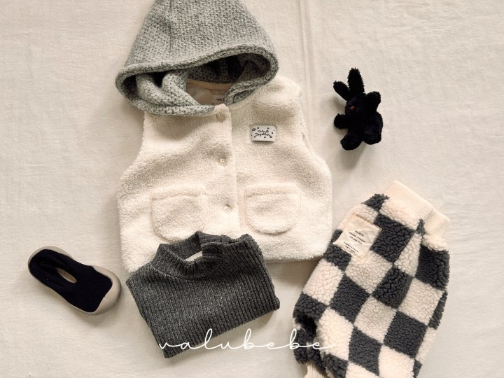 Valu Bebe - Korean Baby Fashion - #babyboutiqueclothing - Pom-pom Fleece Vest (Bebe) - 6