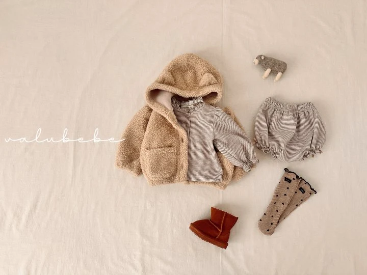 Valu Bebe - Korean Baby Fashion - #babyboutiqueclothing - Cat Ear Hood Jumper (Bebe) - 11
