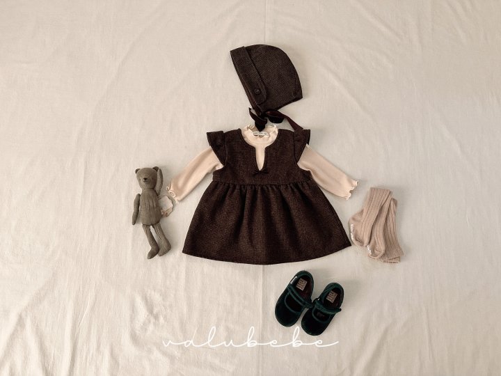 Valu Bebe - Korean Baby Fashion - #babyclothing - Wave Mock Neck Tee 25 (Bebe) - 2