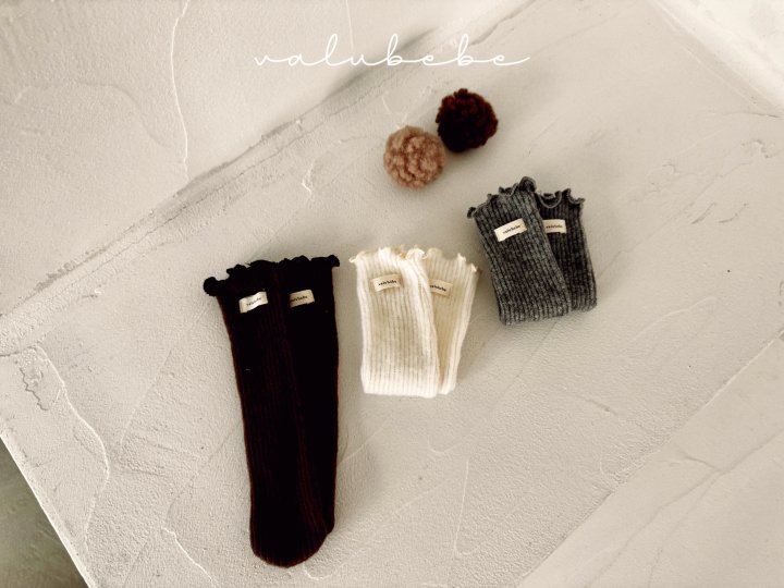 Valu Bebe - Korean Baby Fashion - #babyclothing - Cozy Cozy Socks (Bebe) - 2