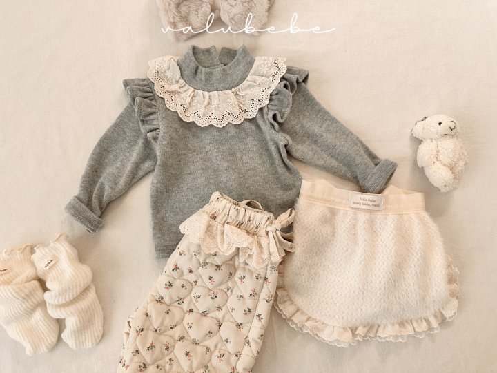 Valu Bebe - Korean Baby Fashion - #babyclothing - Poing Layered Skirt (Bebe) - 12