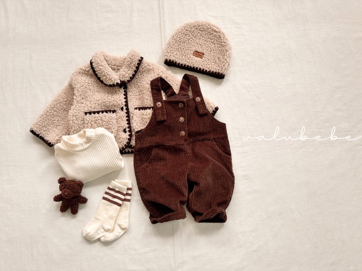 Valu Bebe - Korean Baby Fashion - #babyboutiqueclothing - Ava Mellow Fleece Jacket (Bebe) - 4