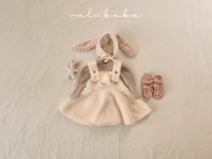 Valu Bebe - Korean Baby Fashion - #babyclothing - Elsa Mock Neck Puff Tee 25 (Bebe) - 2
