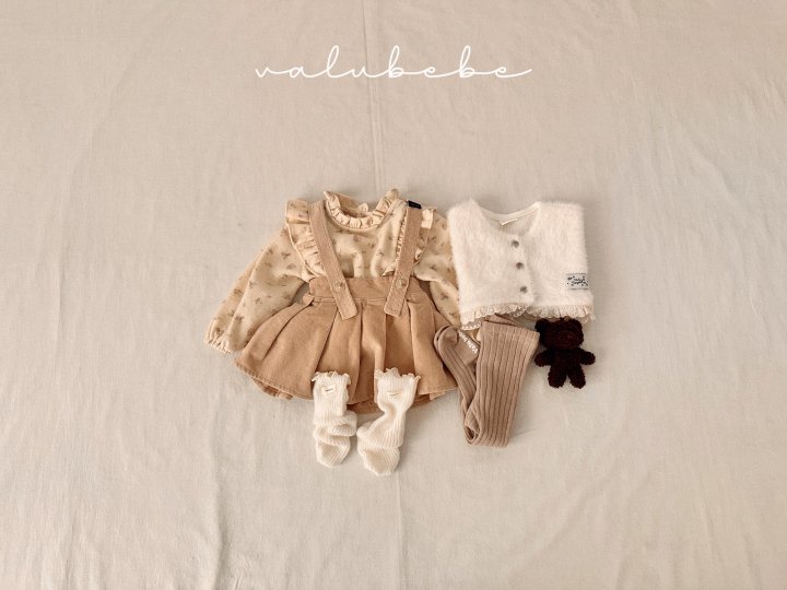 Valu Bebe - Korean Baby Fashion - #babyclothing - Velu Ribbed Tights (Bebe) - 11