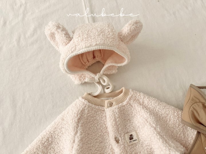 Valu Bebe - Korean Baby Fashion - #babyclothing - Velu Teddy Fleece Beanie (Bebe) - 11