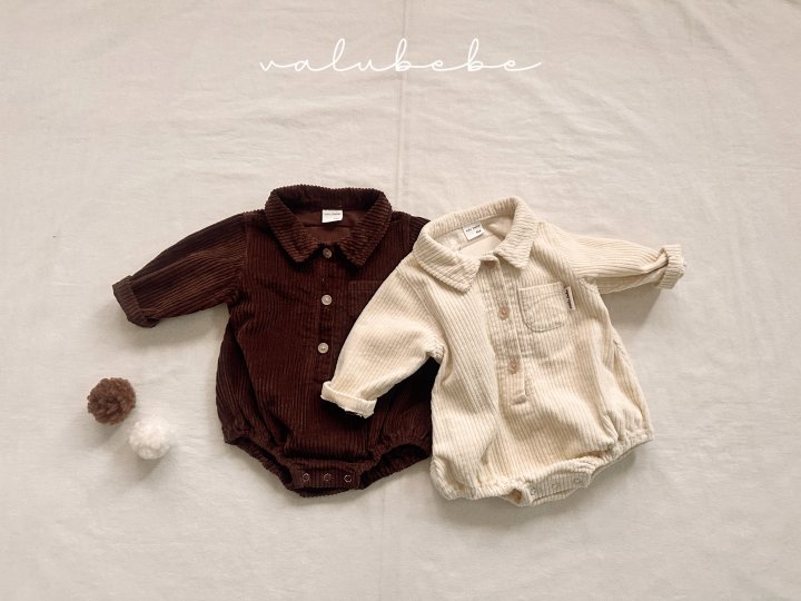 Valu Bebe - Korean Baby Fashion - #babyclothing - Bene Corduroy Suit (Bebe) - 8
