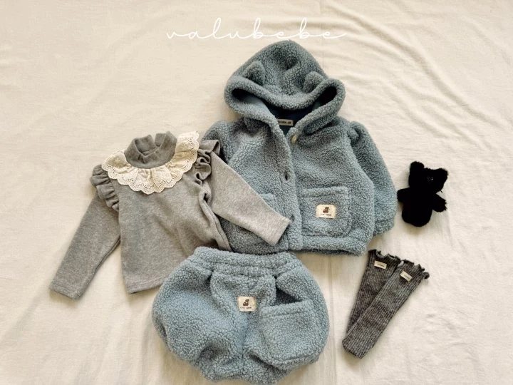 Valu Bebe - Korean Baby Fashion - #babyclothing - Cat Ear Hood Jumper (Bebe) - 12