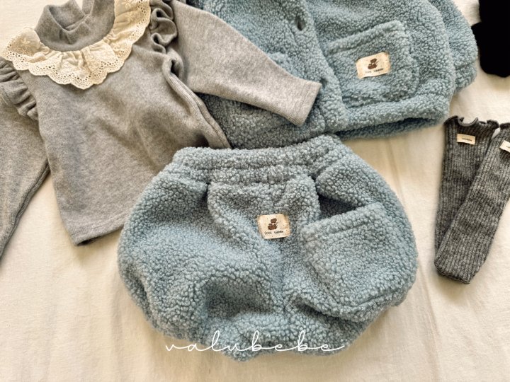 Valu Bebe - Korean Baby Fashion - #babyclothing - Mao Fleece Pumpkin Bloomer (Bebe) - 11