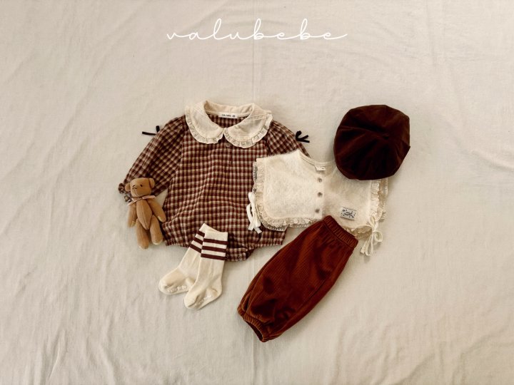 Valu Bebe - Korean Baby Fashion - #babyfashion - Romang Velour Beret (Bebe) - 8