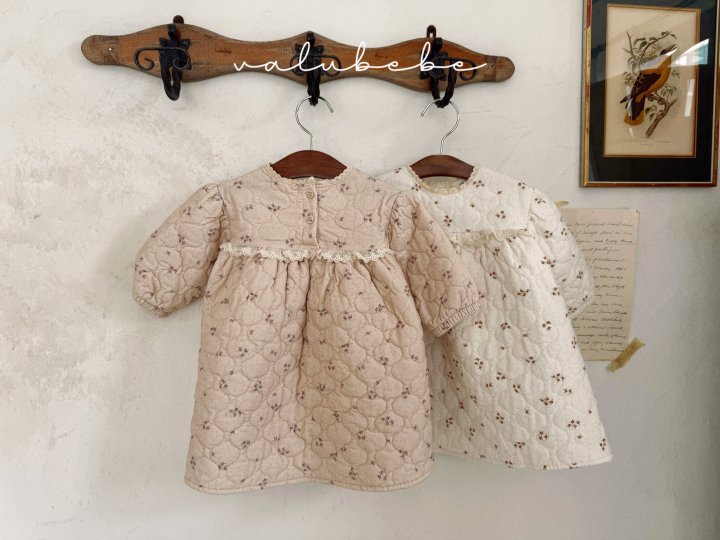 Valu Bebe - Korean Baby Fashion - #babyfashion - Lace Padded One-piece (Bebe) - 7