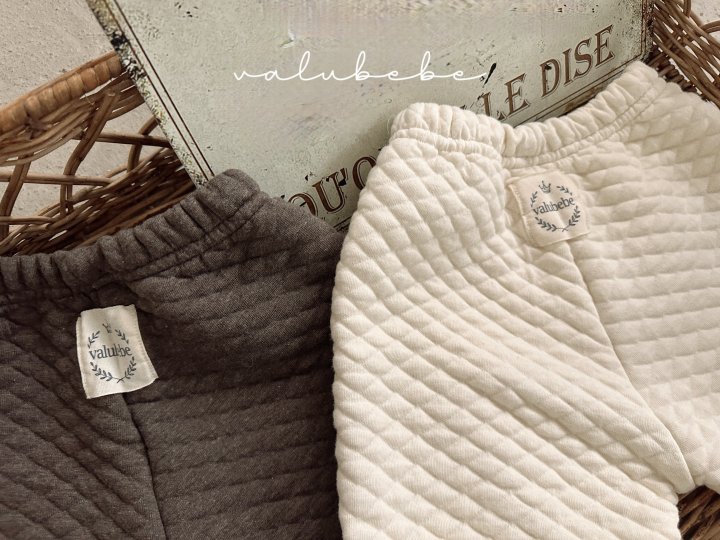 Valu Bebe - Korean Baby Fashion - #babyfashion - Totoro Quilted Pants (Bebe) - 8