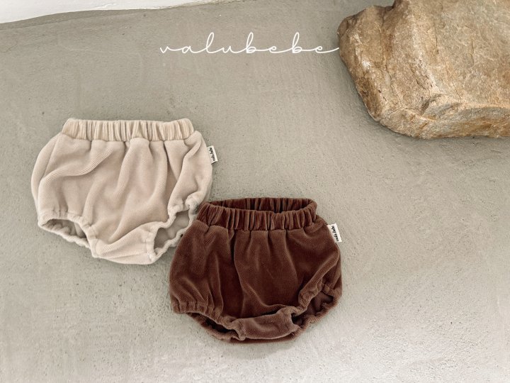 Valu Bebe - Korean Baby Fashion - #babyfashion - Soft Velour Bloomer (Bebe) - 2