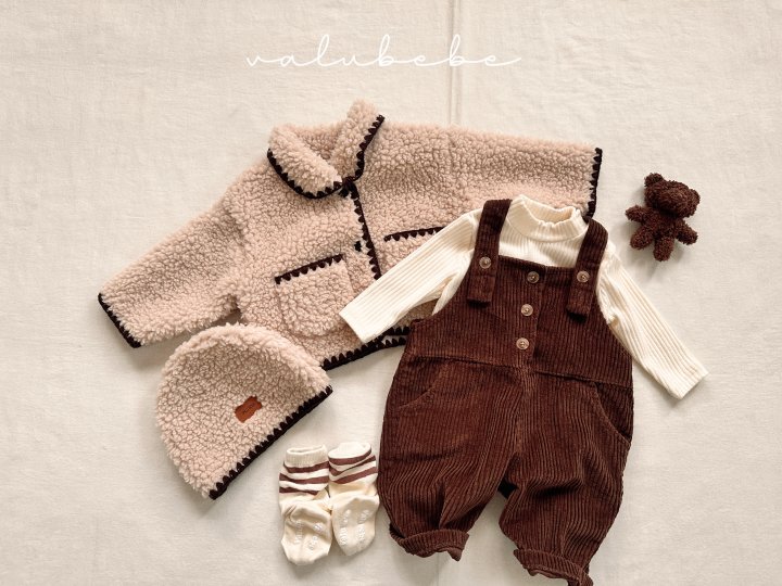 Valu Bebe - Korean Baby Fashion - #babyfashion - Mellow Fleece Beanie 25 (Bebe) - 6