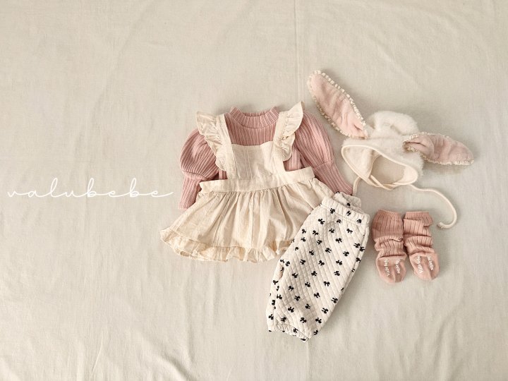 Valu Bebe - Korean Baby Fashion - #babyfashion - Elsa Mock Neck Puff Tee 25 (Bebe) - 3