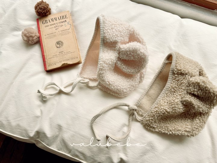 Valu Bebe - Korean Baby Fashion - #babyfashion - Velu Teddy Fleece Beanie (Bebe) - 12