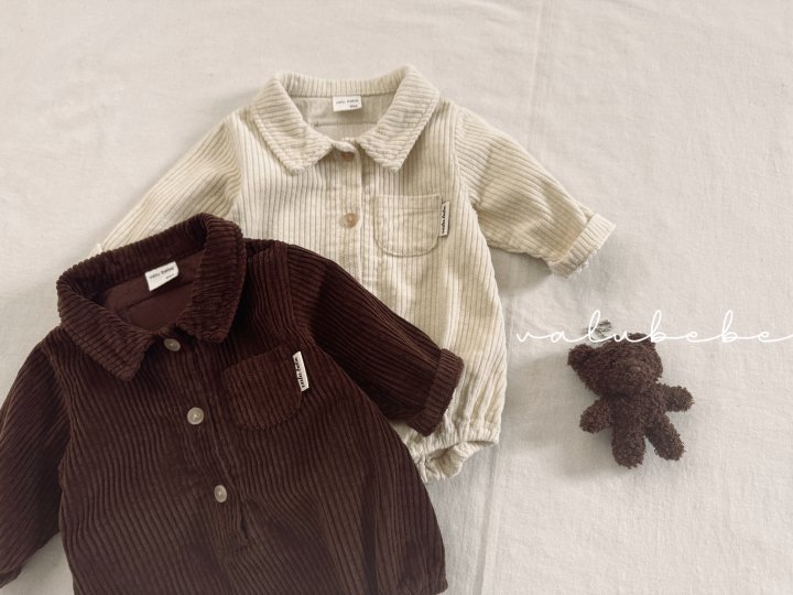 Valu Bebe - Korean Baby Fashion - #babyfashion - Bene Corduroy Suit (Bebe) - 9